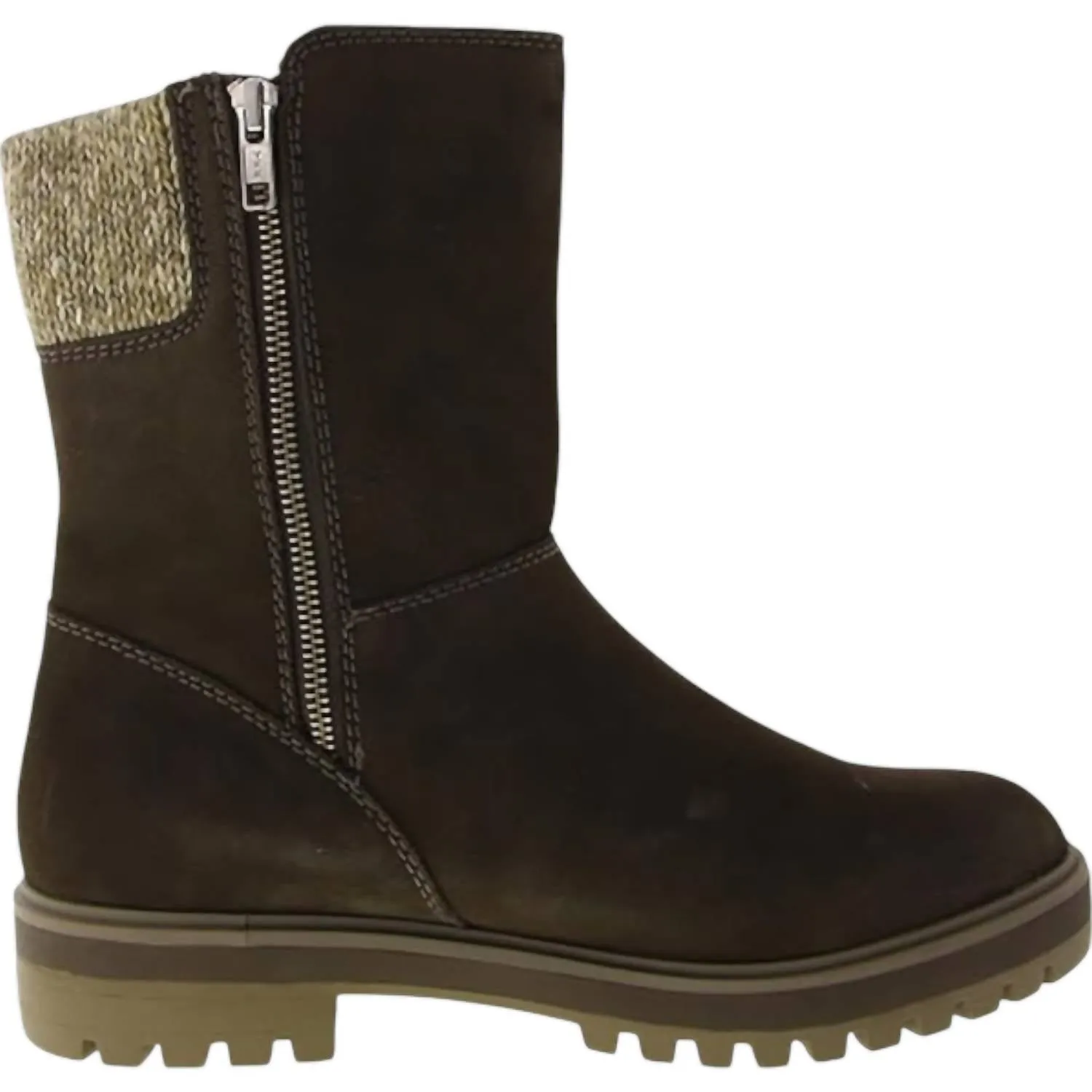 Women's Neptune Boots In Stone Suede Traction Sole