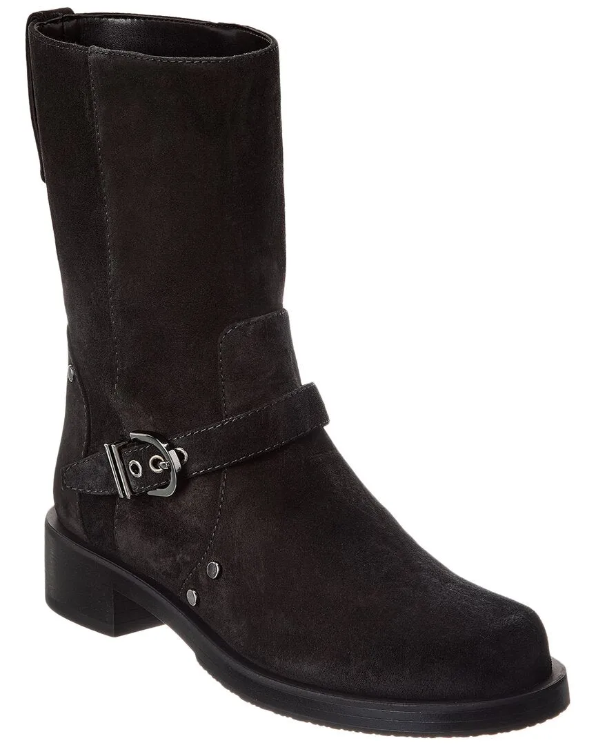 Abrasion Resistant Material Simple Look Stuart Weitzman Maverick Suede Bootie