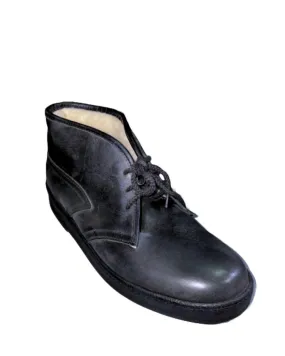 Rain Adventure Men's Floaters Chukka Boots In Black