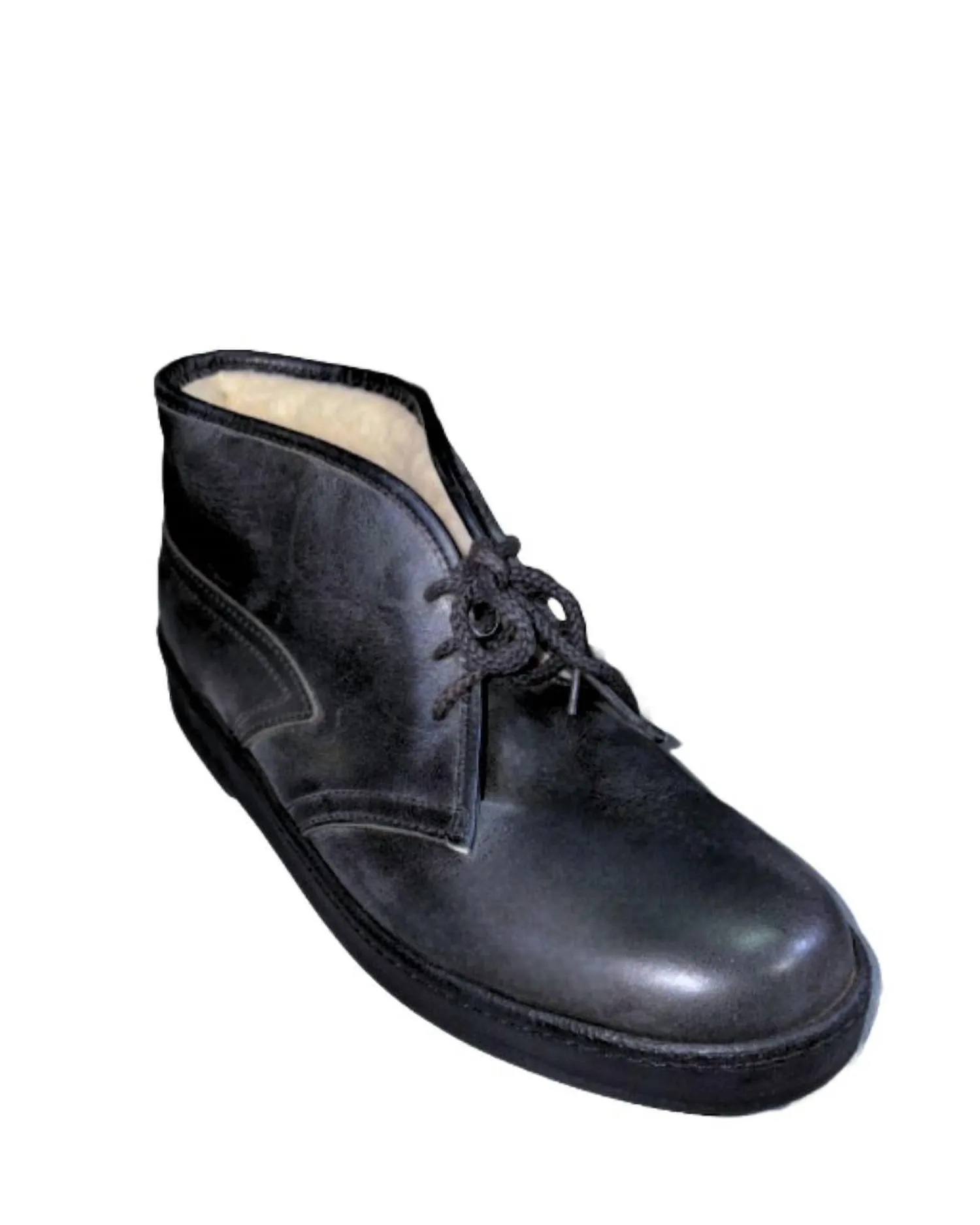 Rain Adventure Men's Floaters Chukka Boots In Black