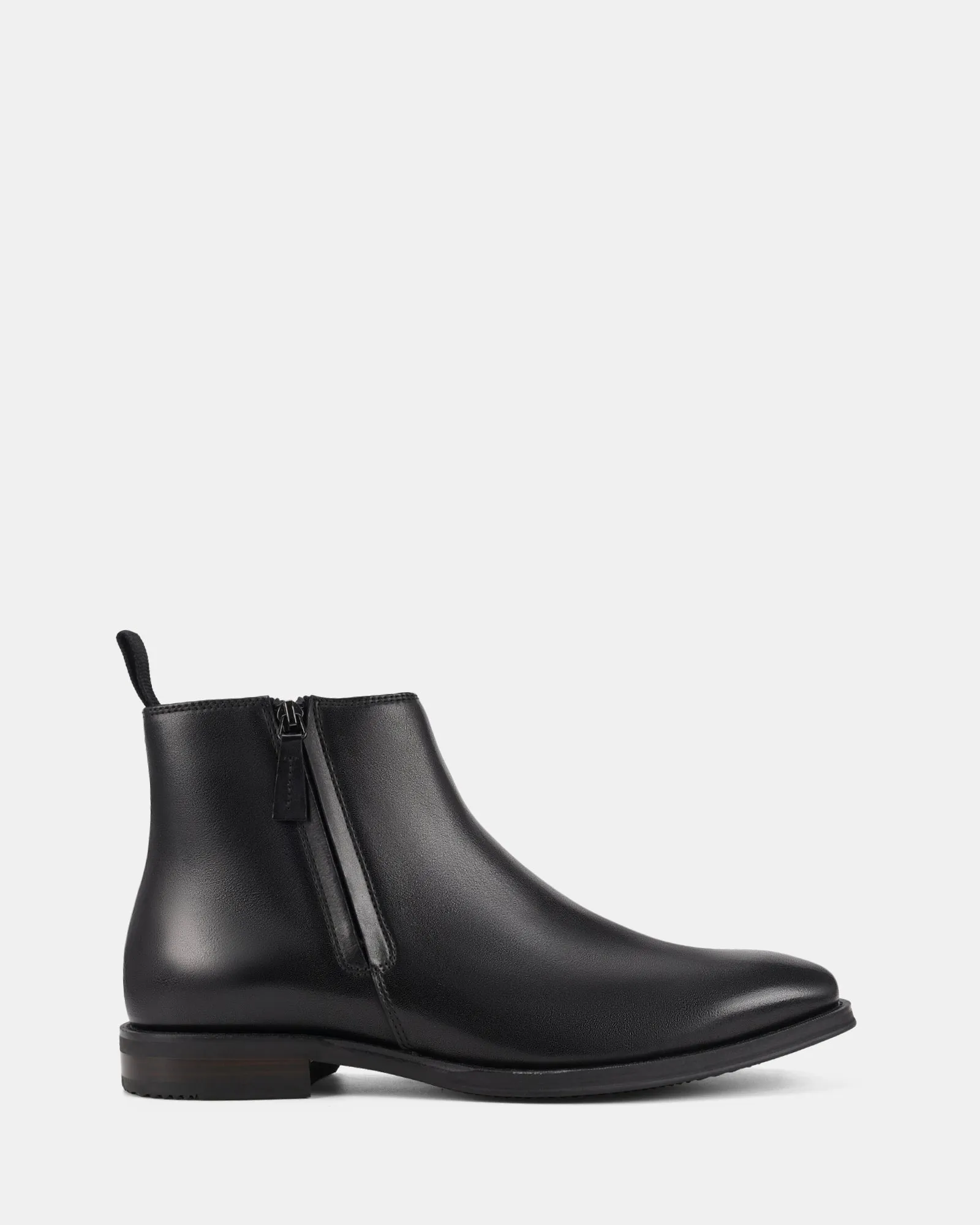 Barrack Black Patent Coat Orthopedic Footbed