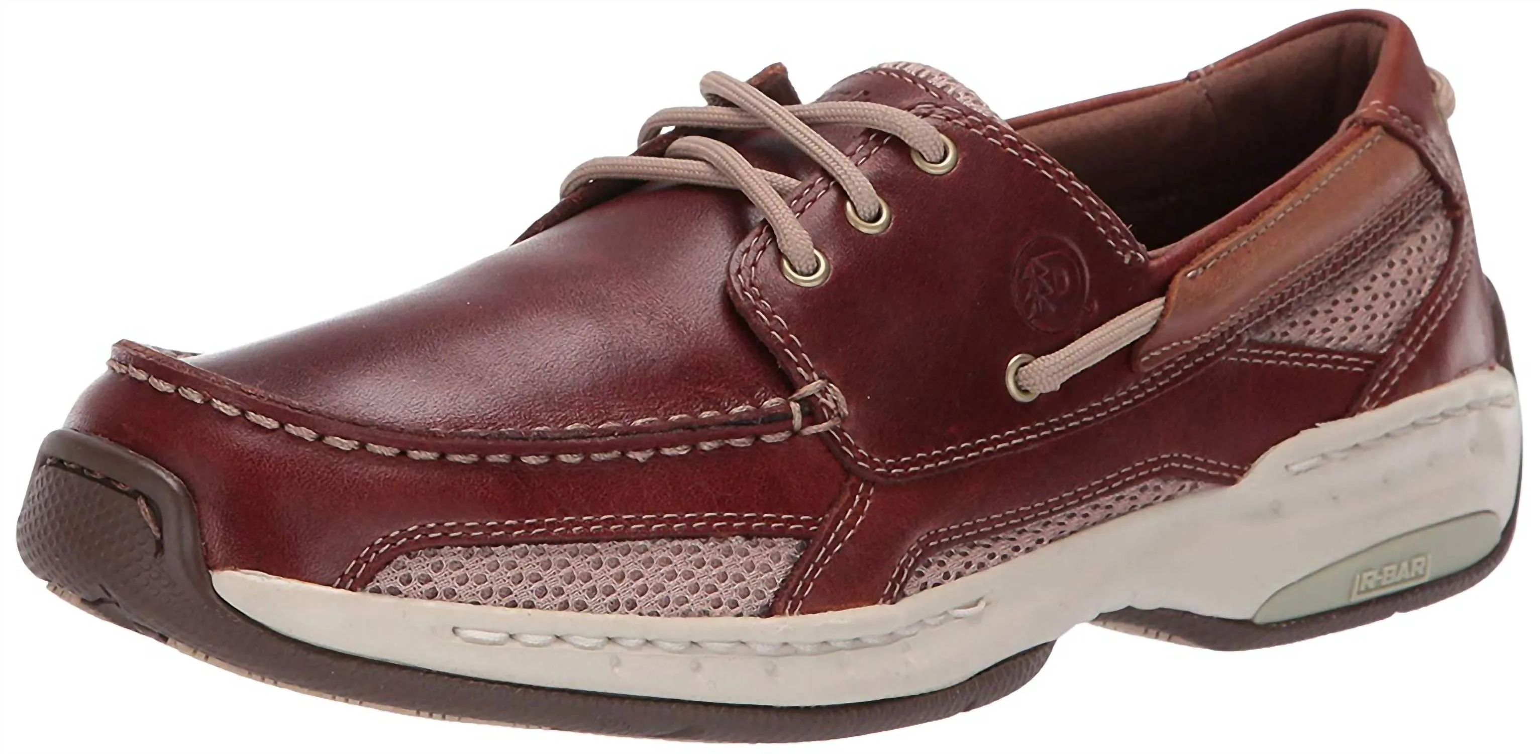 Shock Absorbing Slip On Men's Captain Boat Shoe In Brown