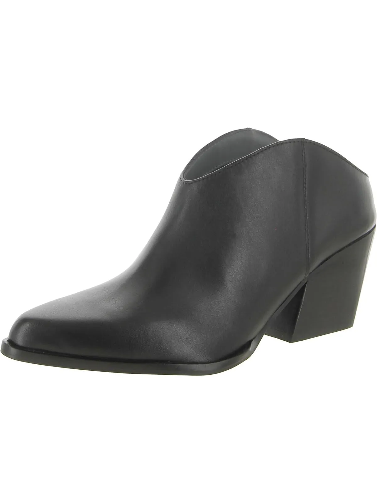 Fancy Affair Womens Leather Pointed Toe Cowboy, Western Boots Stable Support Morning Walk Mid Top