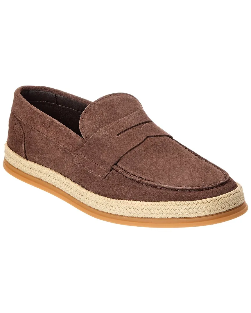 M by Bruno Magli Alfama Suede Loafer Travel Slip On Quick Move