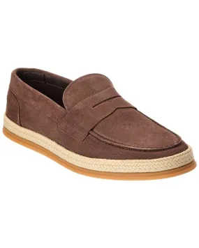 M by Bruno Magli Alfama Suede Loafer Travel Slip On Quick Move