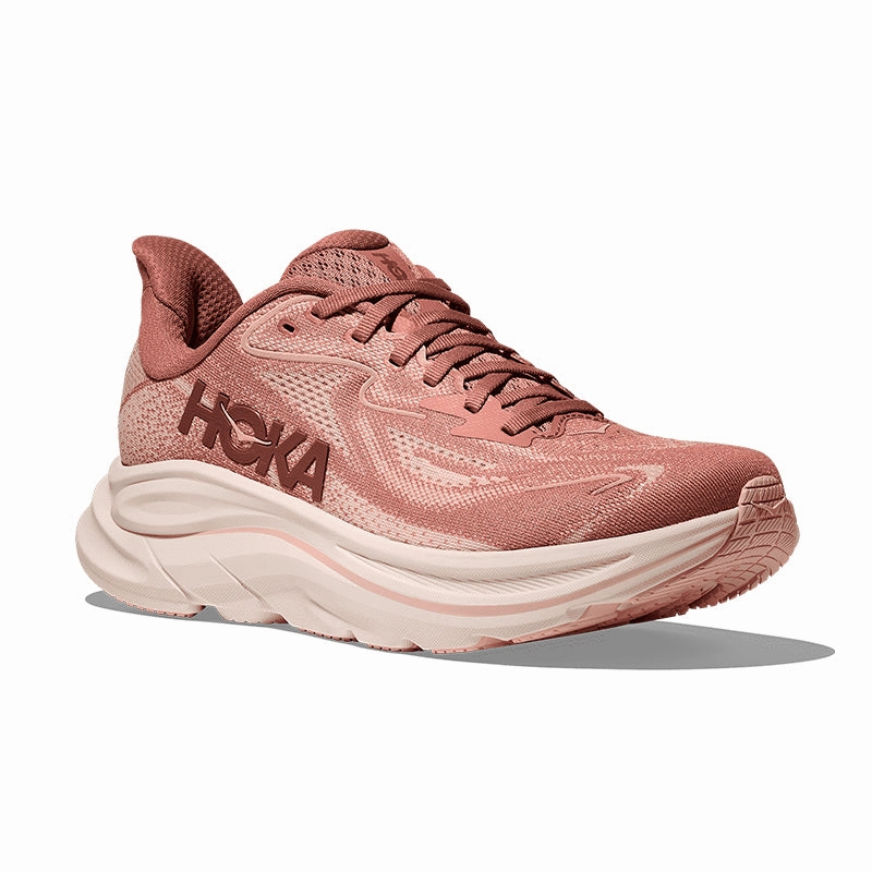 Women's Clifton 10 Blush/Rose Latte Anti Twist Plate