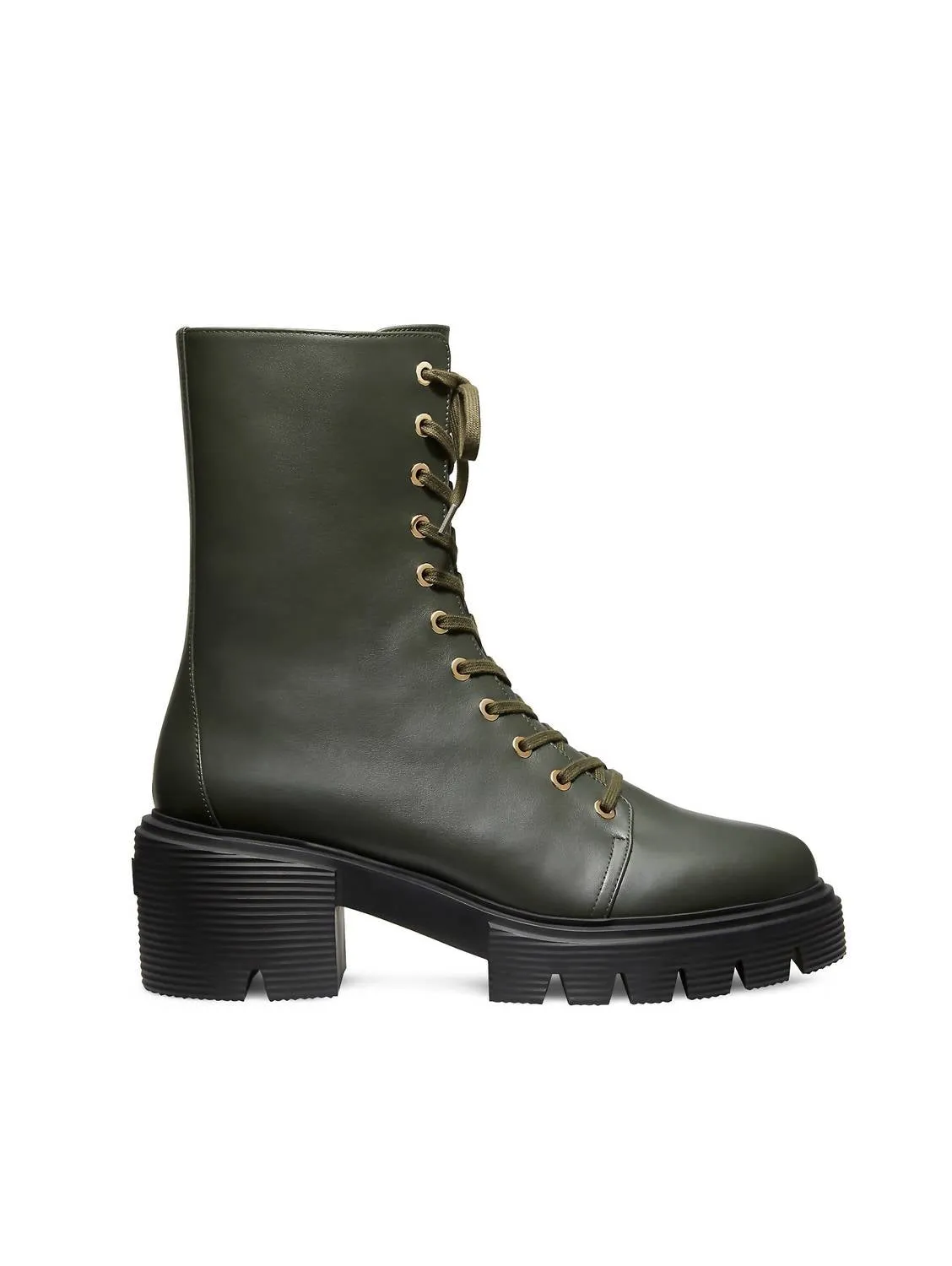 Soho Bootie In Cargo Green Shock Dispersing Plate Padded Interior Weekend Wanderer
