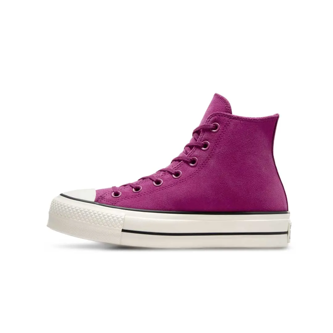 Converse - Women's Chuck Taylor All Star Lift High Top Shoes (A11143C) Blown Rubber Outsole Wide Toe Box Design