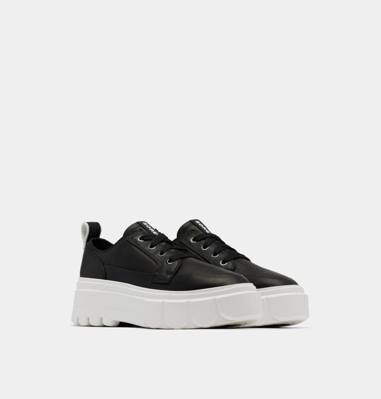 Sorel Caribou X NL5017-010 Sneaker Women's Black Leather Platform Shoes RHS4899 Amateur activity Phylon Midsole