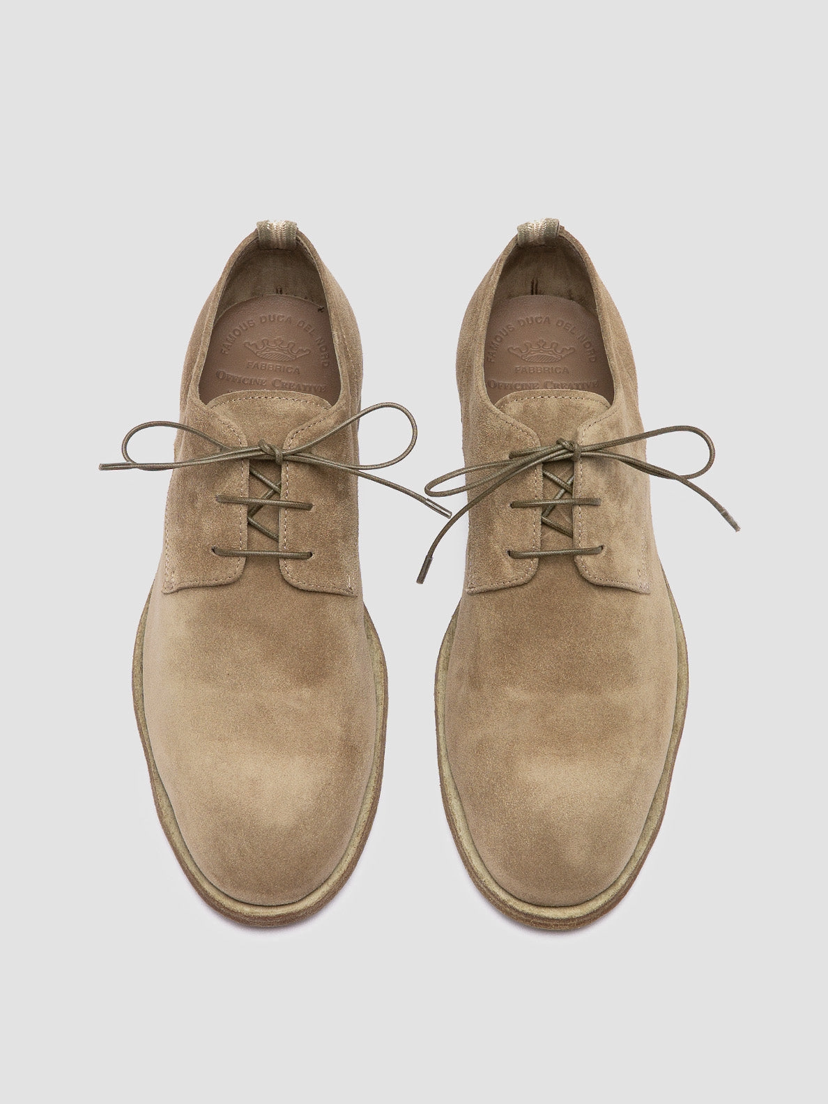 Groom Match SOUND 002 - Taupe Suede Derby Shoes