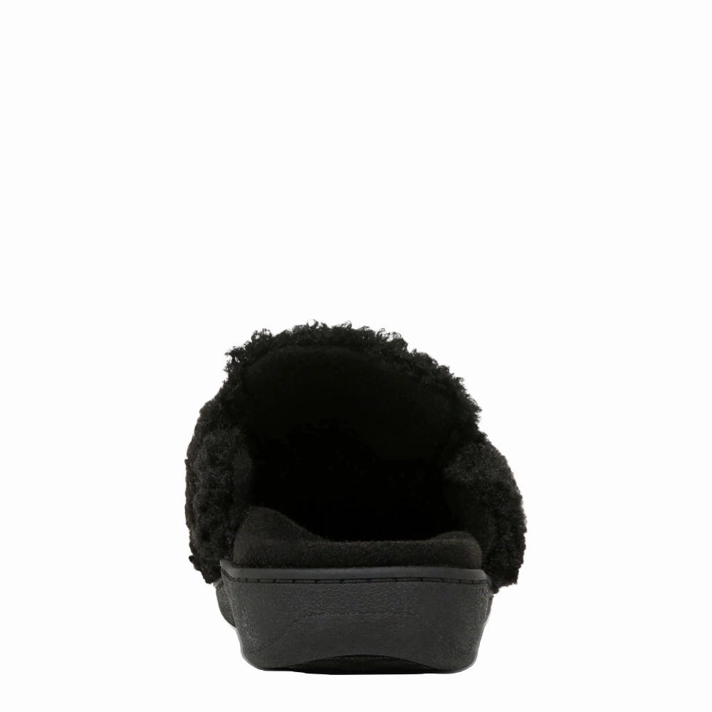 Reinforced Toe Guard Casual Comfort Vionic Women's Gemma II Mule Slipper in Black