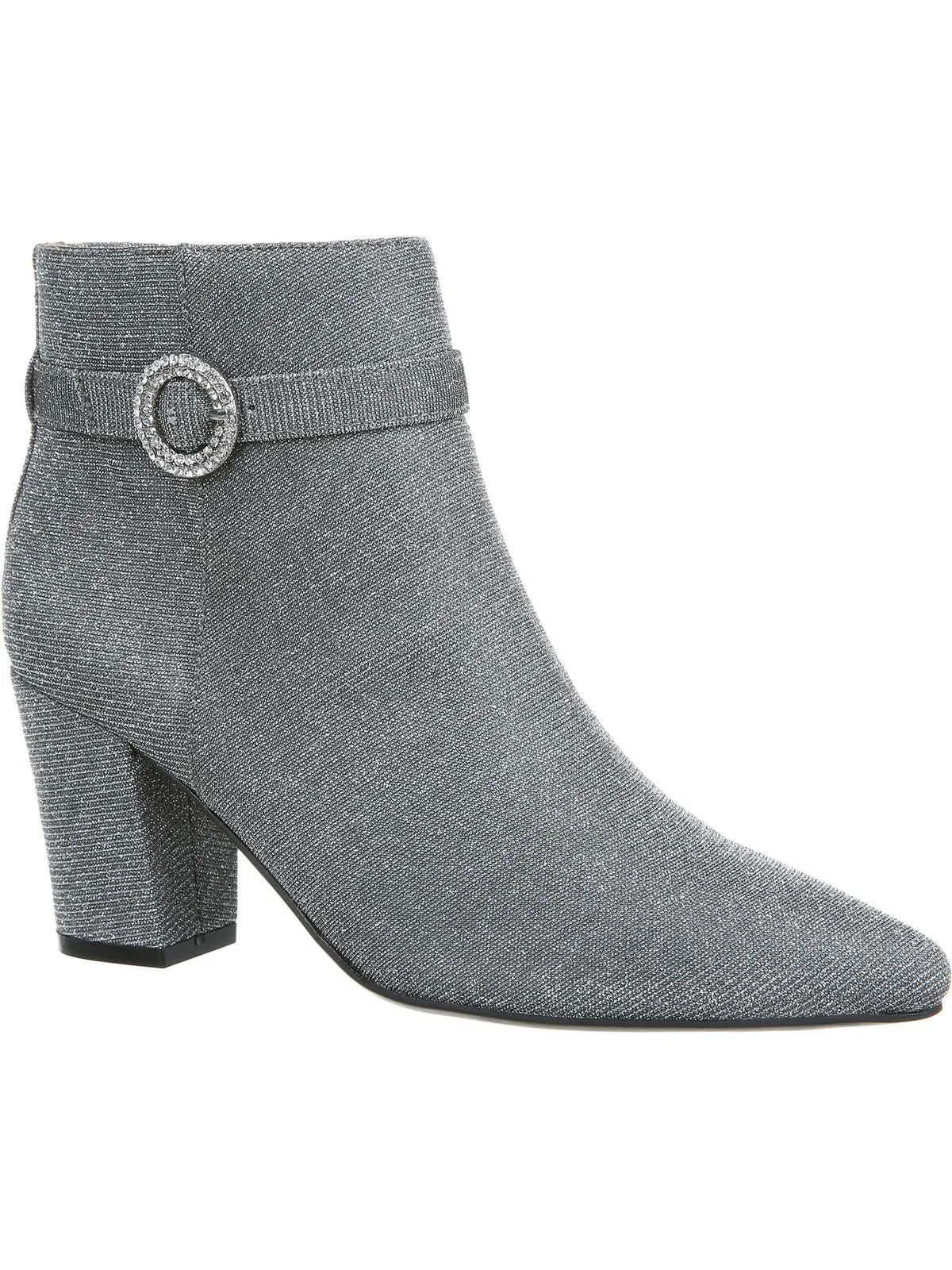 Running Comfort Rugged Built Mountain Hike Sparkle Womens Faux Suede Rhinestone Booties