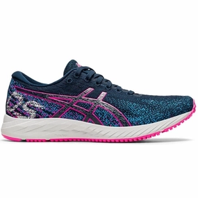 Rolling Motion Geometry Kinetic Guide Asics Gel-DS Trainer 26 1012B090.401 Sneakers Women's Blue Running Shoes EEE3339
