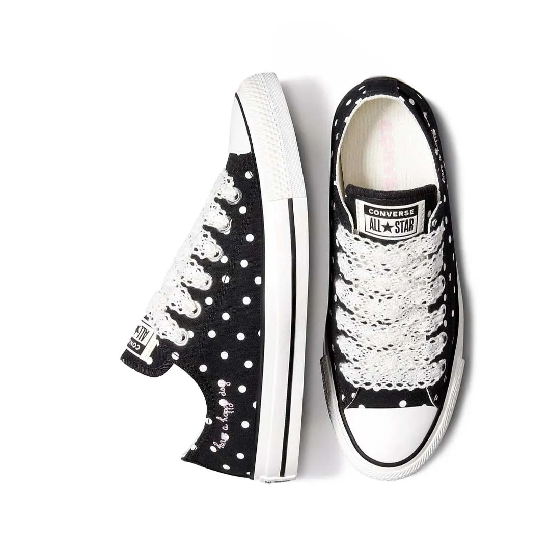 Ankle Stabilization Converse - Women's Chuck Taylor All Star Polka Dots Low Top Shoes (A12570C)