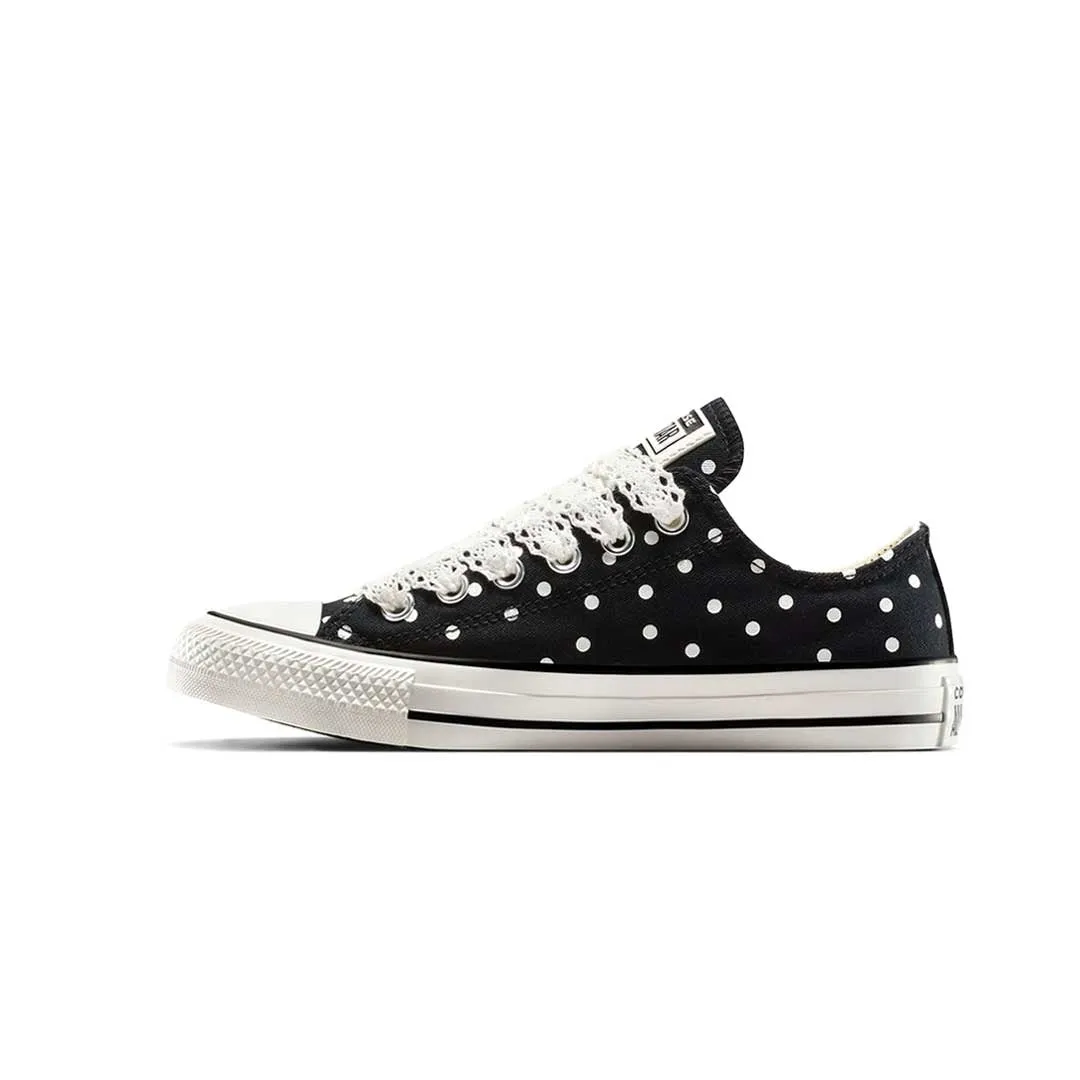 Converse - Women's Chuck Taylor All Star Polka Dots Low Top Shoes (A12570C) MinimalistDesign