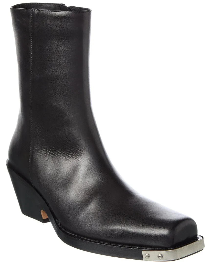 Sportmax Ausonia Leather Bootie Reliable Grip