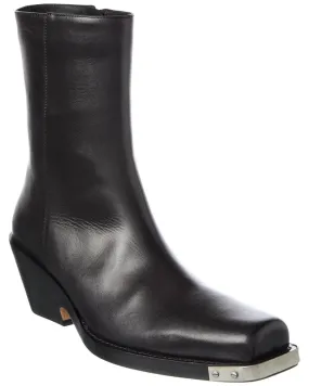 Sportmax Ausonia Leather Bootie Reliable Grip
