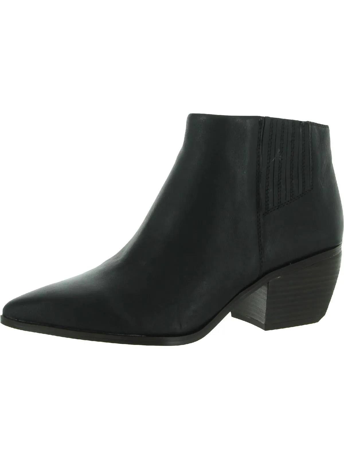 Spur Womens Leather Heels Booties Easy Fit Move Free