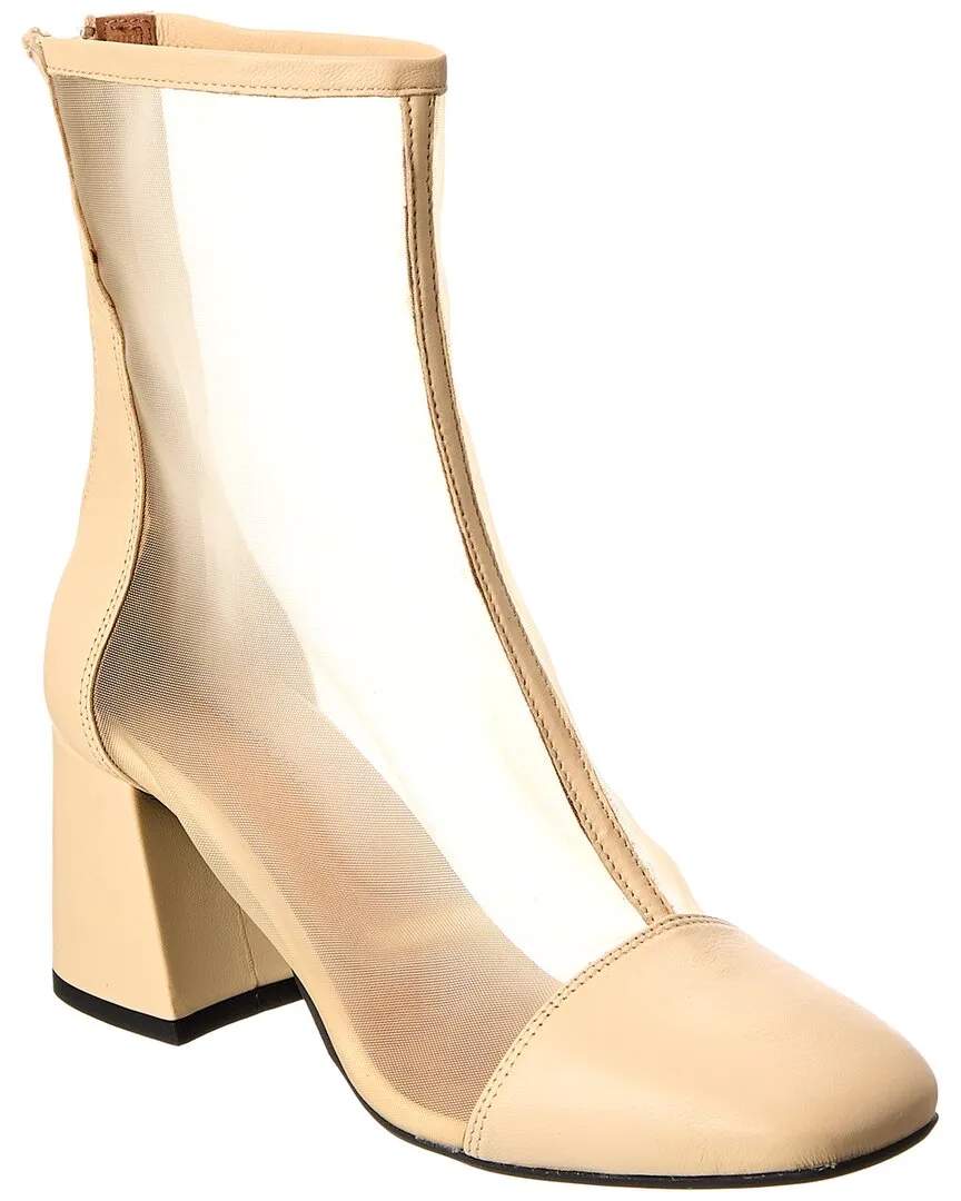 Reinforced toe cap Comfort Gusset Free People Wisteria Mesh & Leather Boot