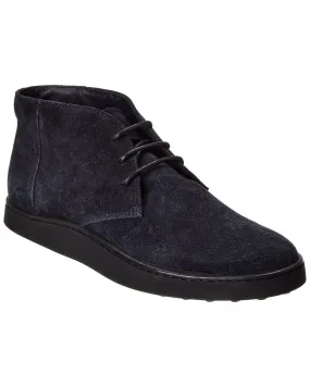 TOD??s Suede Boot Work Flexible Frame Rural Traveler