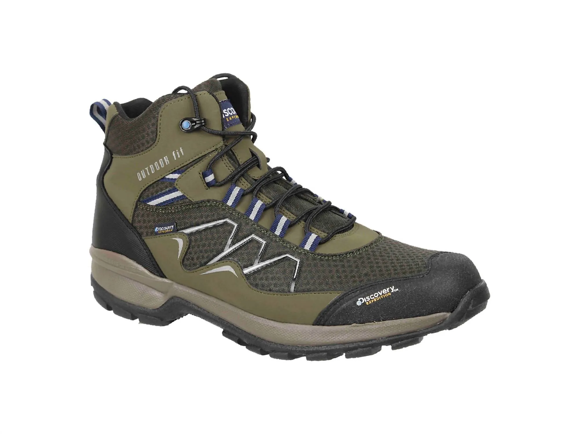 Breathable All Day Worker Men's Hiking Boot Rhon In Green