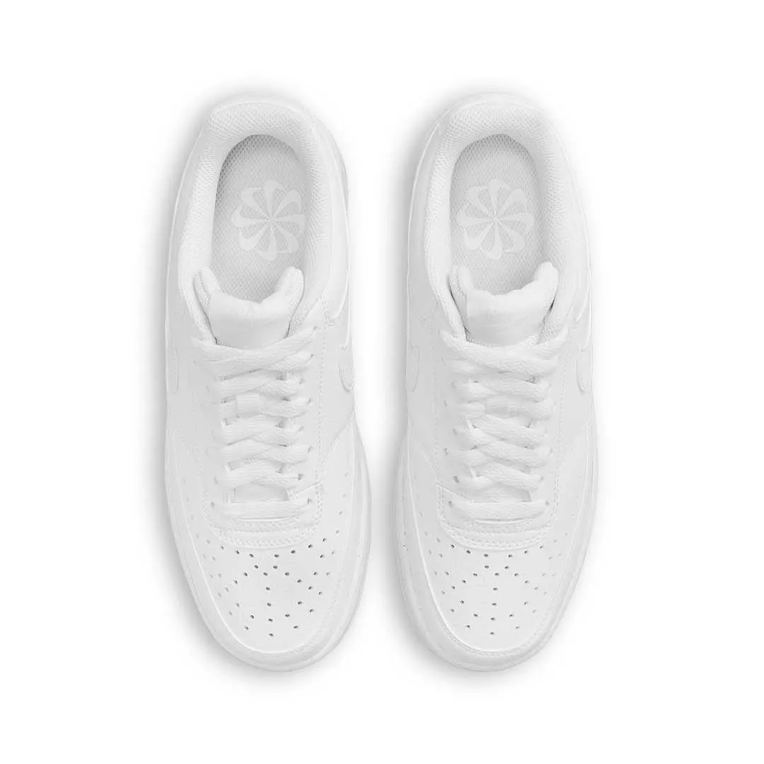 Crisp Look Nike - Women's Court Vision Low Next Nature Shoes (DH3158 100)