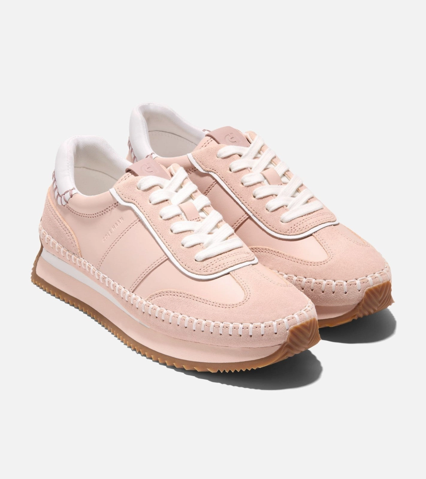Cole Haan Grandpro Premier Sneakers Women'sB Pink Comfort Casual Shoes VER514 Abrasion resistant Oversized Cushioning