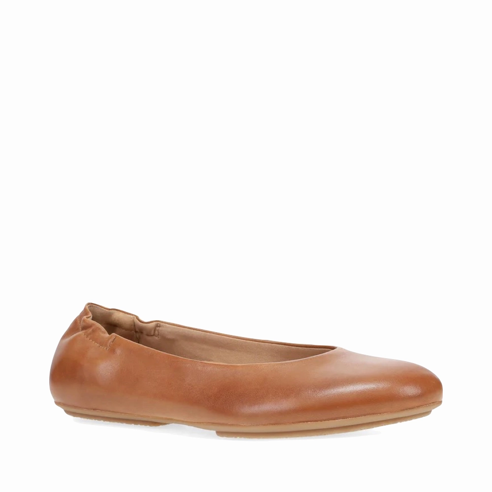 All Around Wear Dansko Women's Mollie Slip On Flat in Luggage Tan