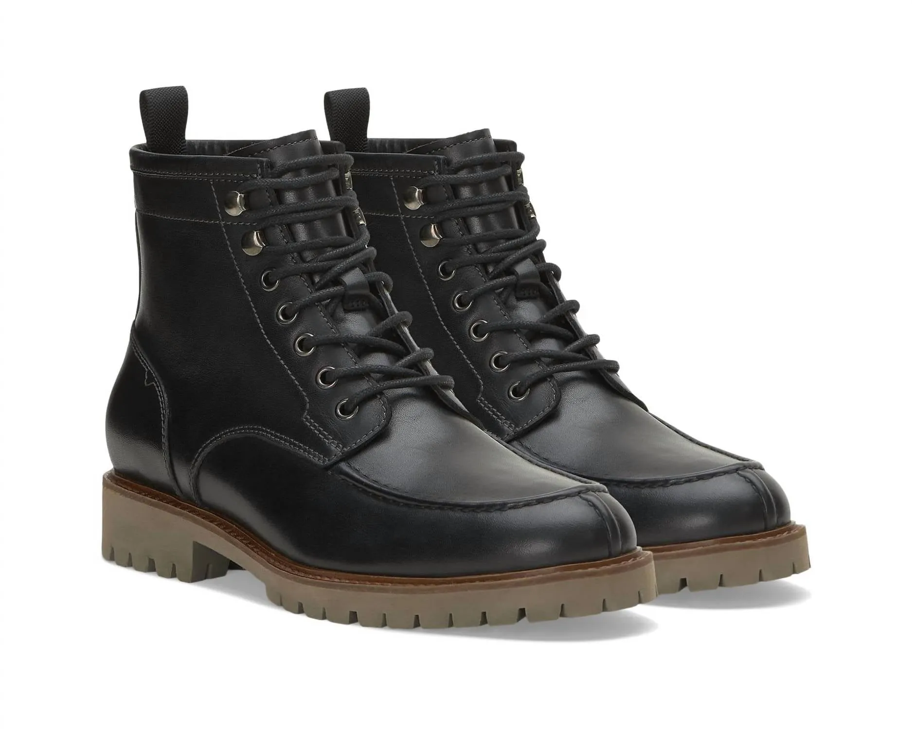 Chunky Sole Men's Kameil Boots In Black