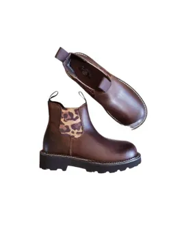 Women's Fatbaby Gore Boot In Leopard Slim Line fashionable footwear