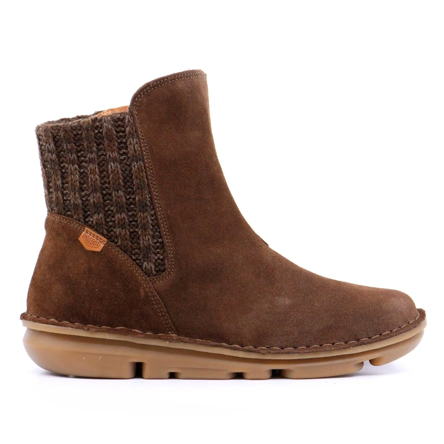 Silken Boot In Brown Suede Winter Protection Quick   Dry