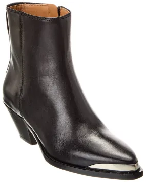 Camping Trip Isabel Marant Adnae Leather Bootie