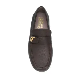 Ferragamo Ornament Driver Textured Outsole winter use