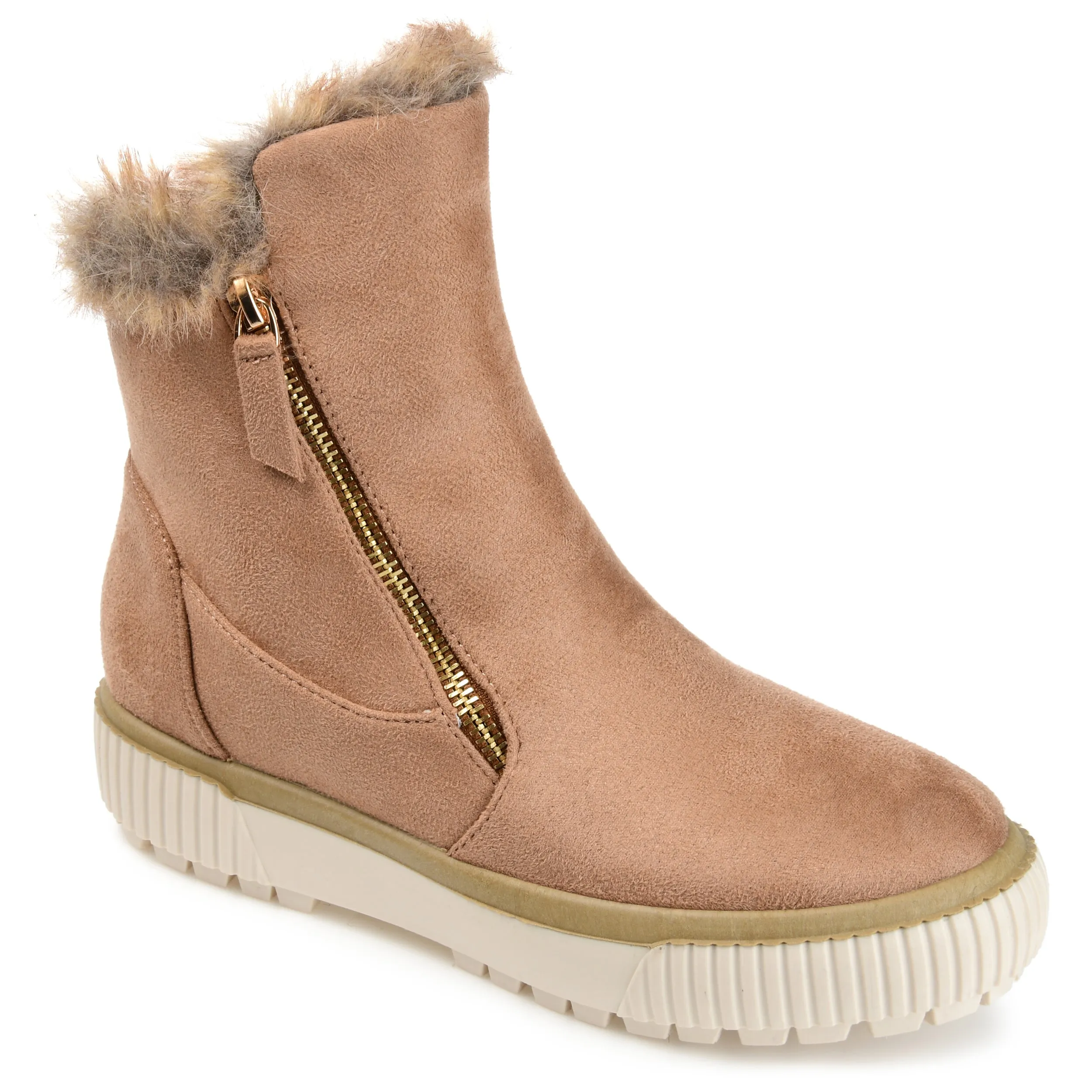 Journee Women's Tru Comfort Foam Jezzy Wedge Bootie Snow protection