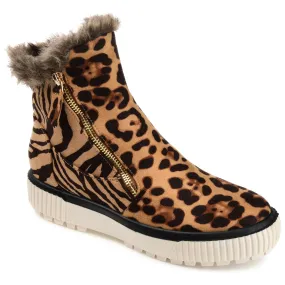 Journee Women's Tru Comfort Foam Jezzy Wedge Bootie portable