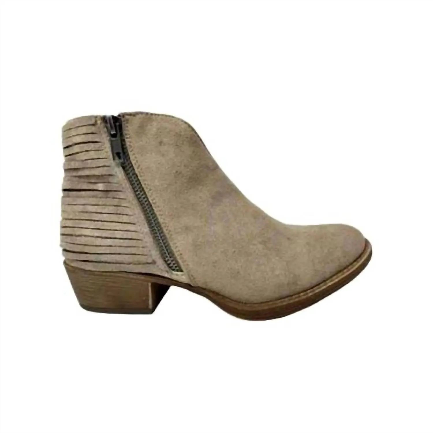 Mud Defense Shock Absorbing Diverse Booties In Taupe
