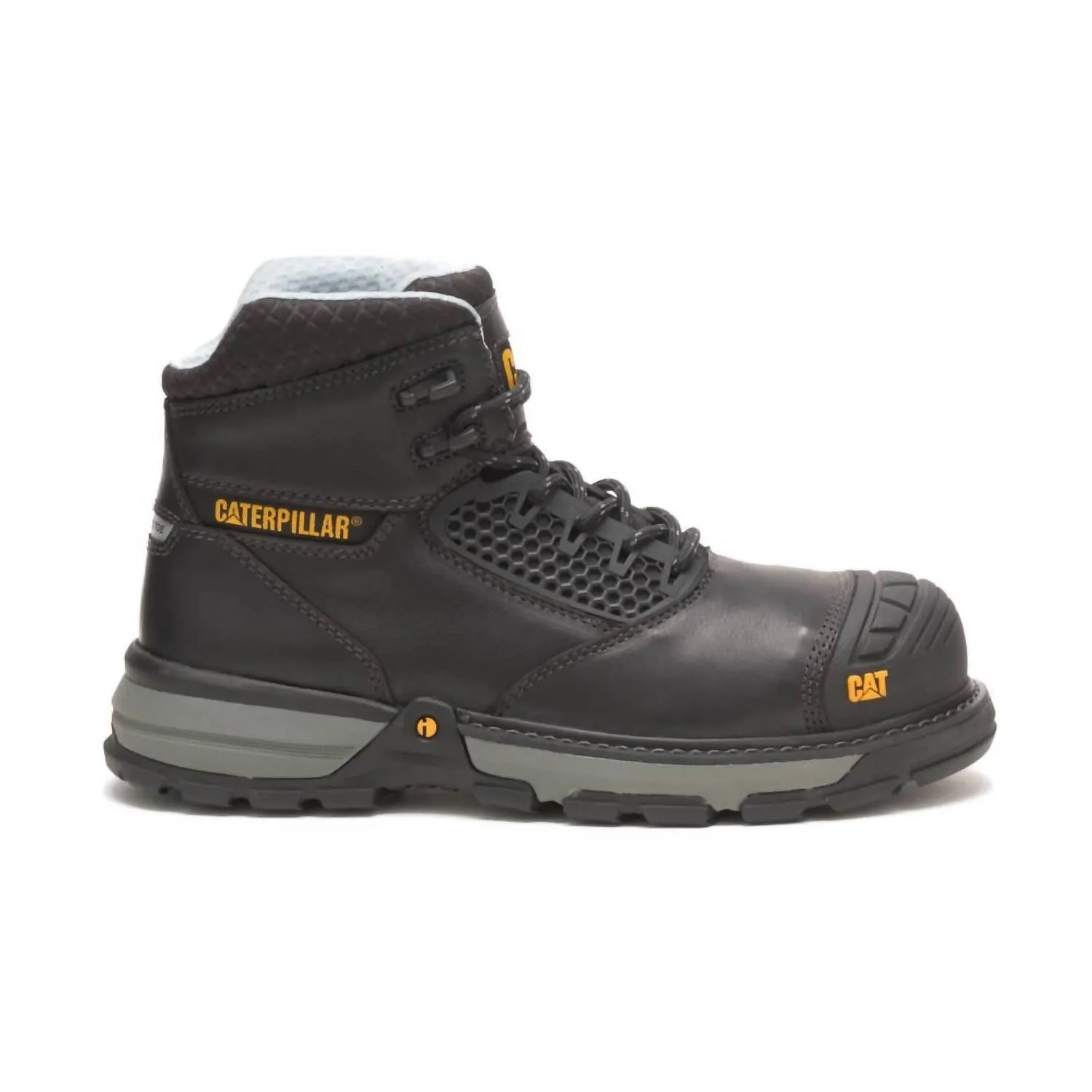 Nordic Calm Men's Comp-Toe Excavator Superlite Coolling Cct Work Boot In Black