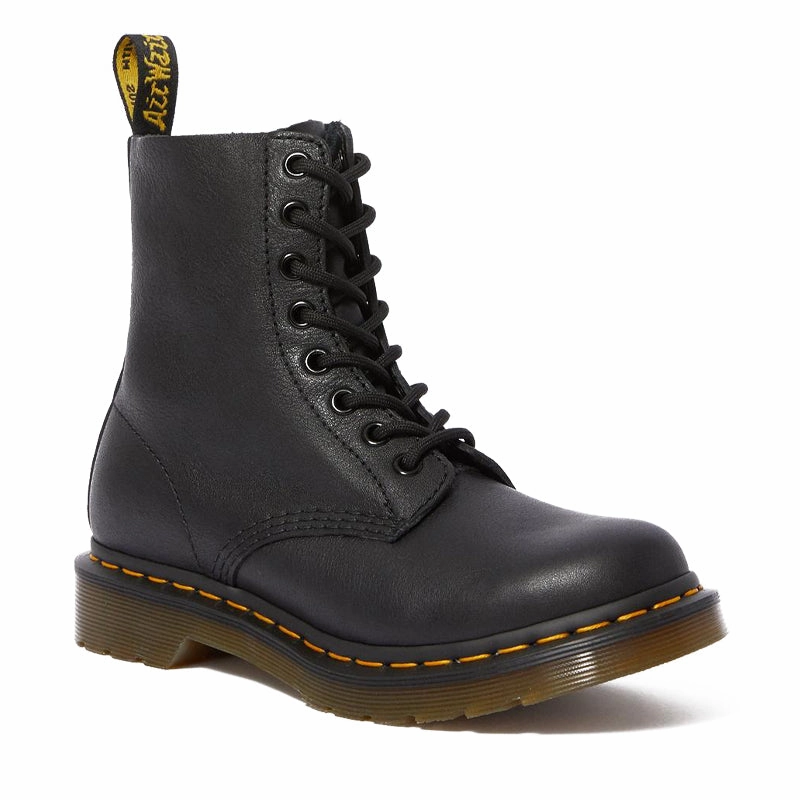 Women's 1460 Pascal Black Virginia Lightweight Outsole Pet Hike