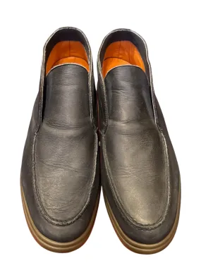 Slip On Ease Comfy Fit Andrea Ventura Shiny Leather Loafers