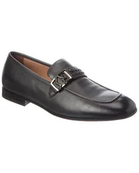 Slip On Seamless Slip Ferragamo Leather Loafer