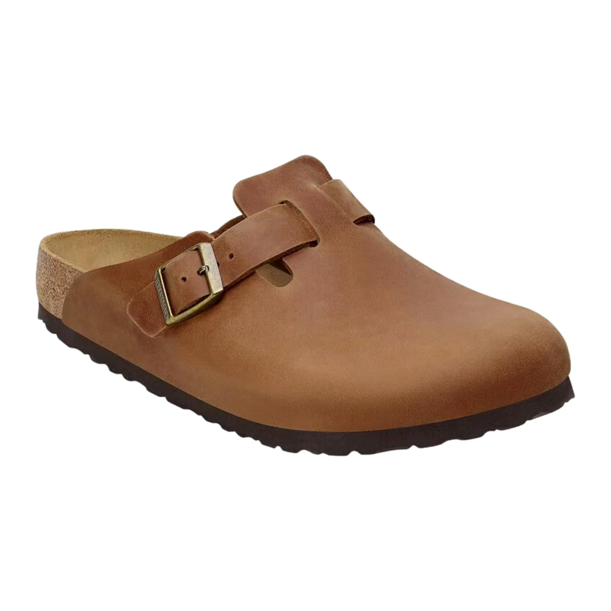 Foot Hugging Birkenstock Boston BS Cognac  1028179 Men's