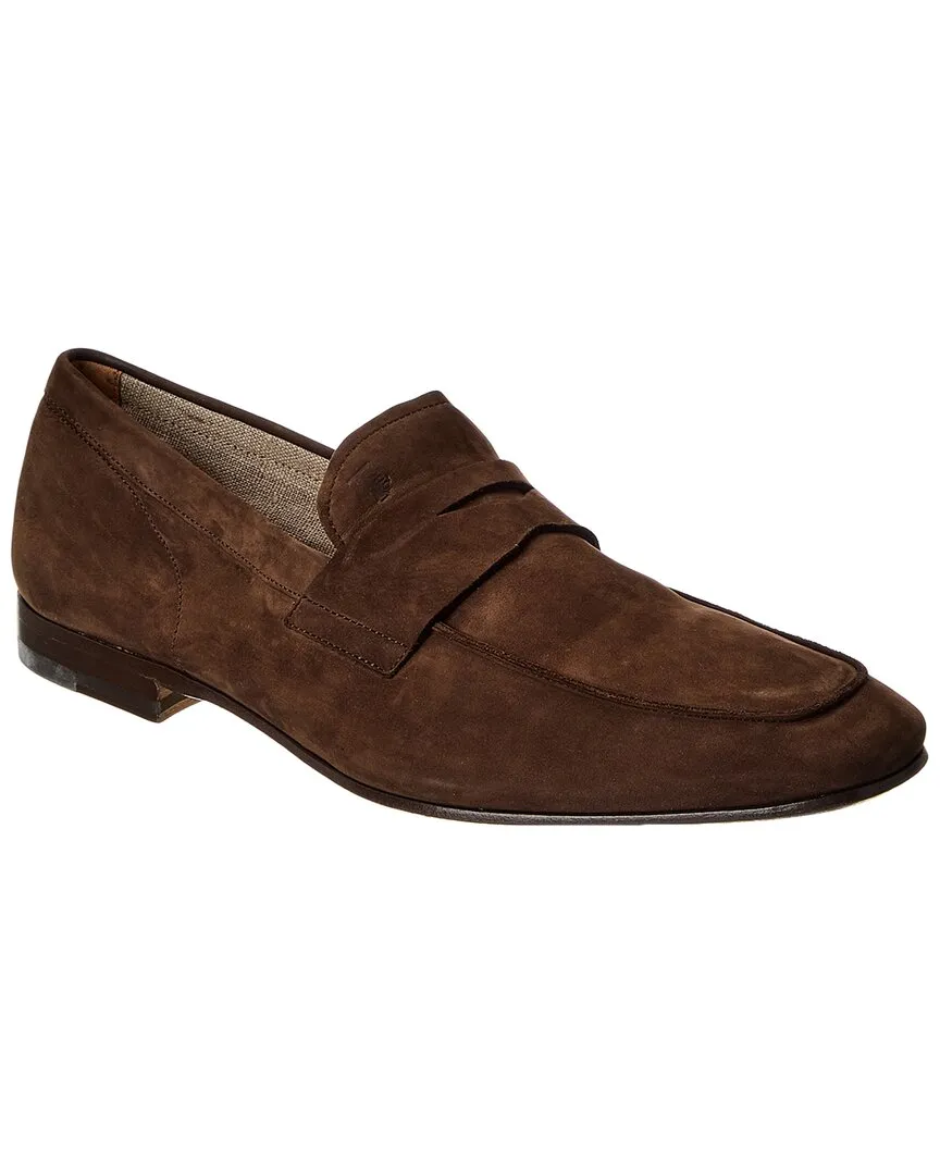 Work Ready Quick Slip Access TOD??s Suede Loafer