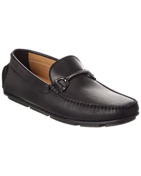 M by Bruno Magli Parker Leather Loafer Simple Slip Day Out