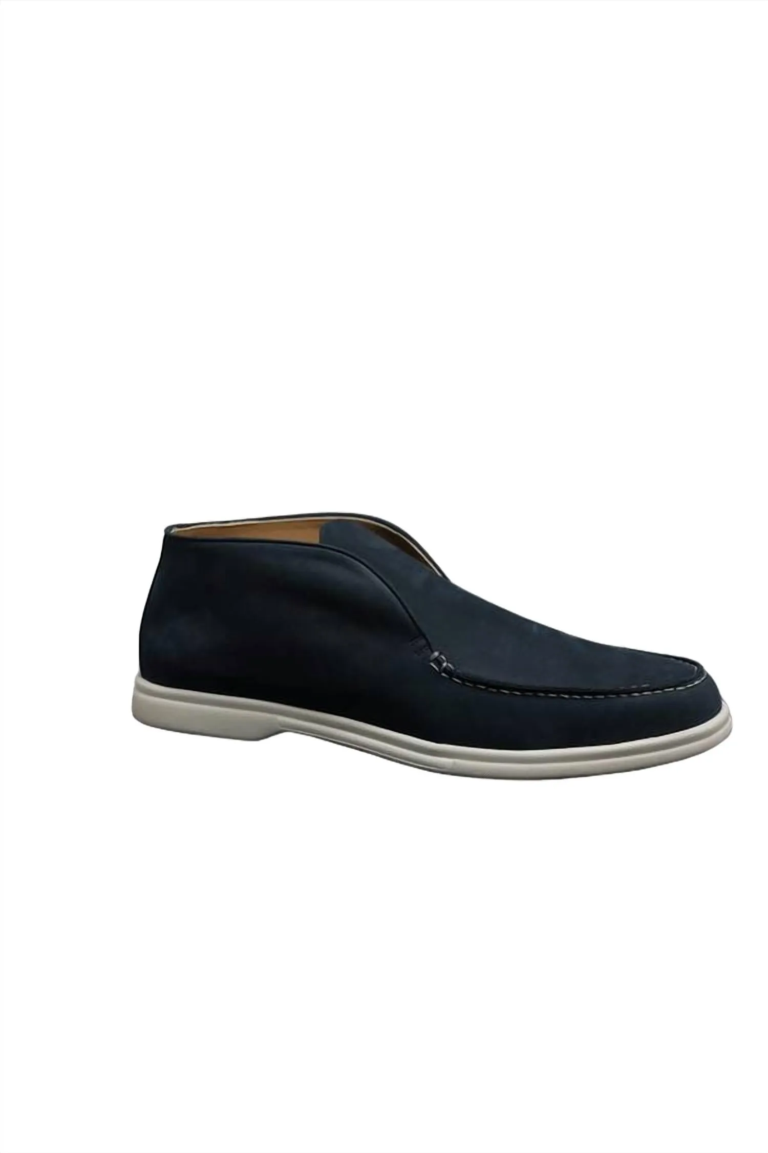 Men Club Shoes In Navy Chill Slip On