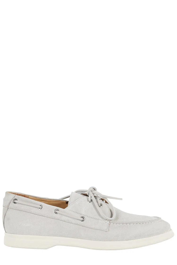 Well Designed Slip On Suede Boat Shoes