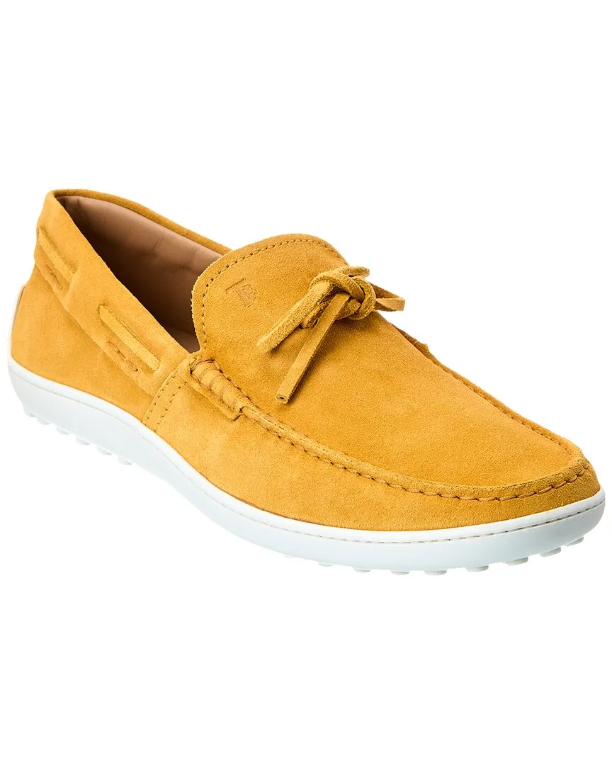 TOD??s Suede Loafer Instant Access Shoes Chill Walk Shoes