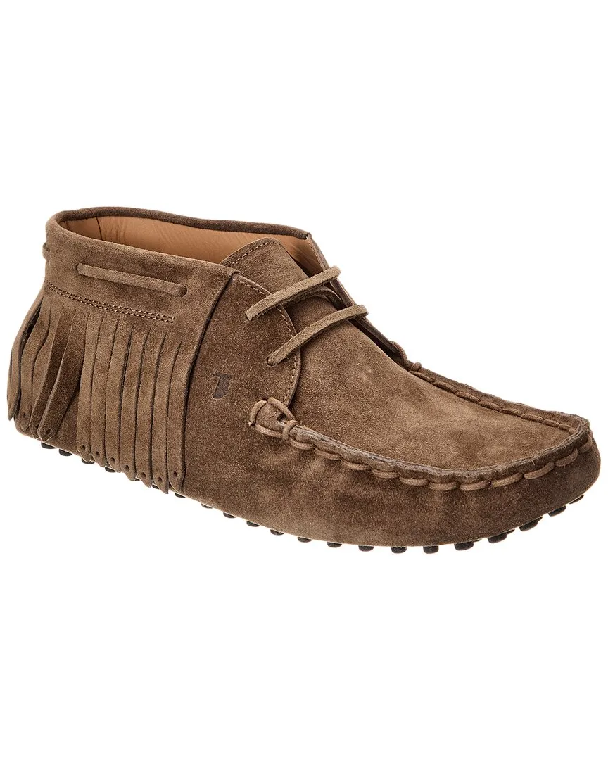 Padded Slip On TOD??s Suede Driver