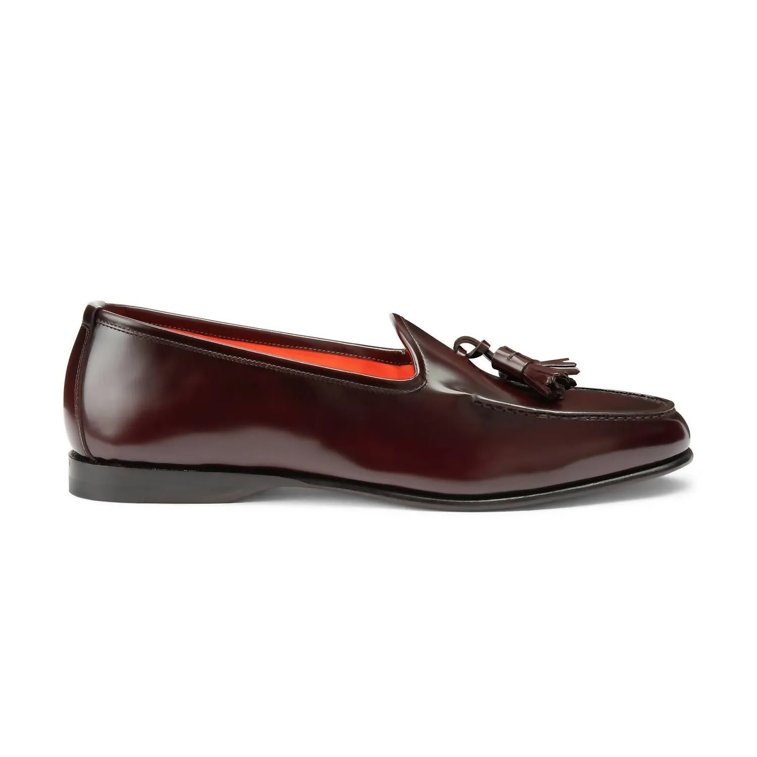 Men??S Andrea Tassel Loafers In Burgundy urban vibe