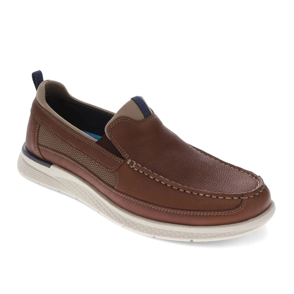 Comfy Step Shoes Effortless Wear Dockers Mens Holgate Genuine Leather Casual Boat Shoe