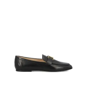 Tod's T Timeless Leather Men's Loafers Quick Slip Travel